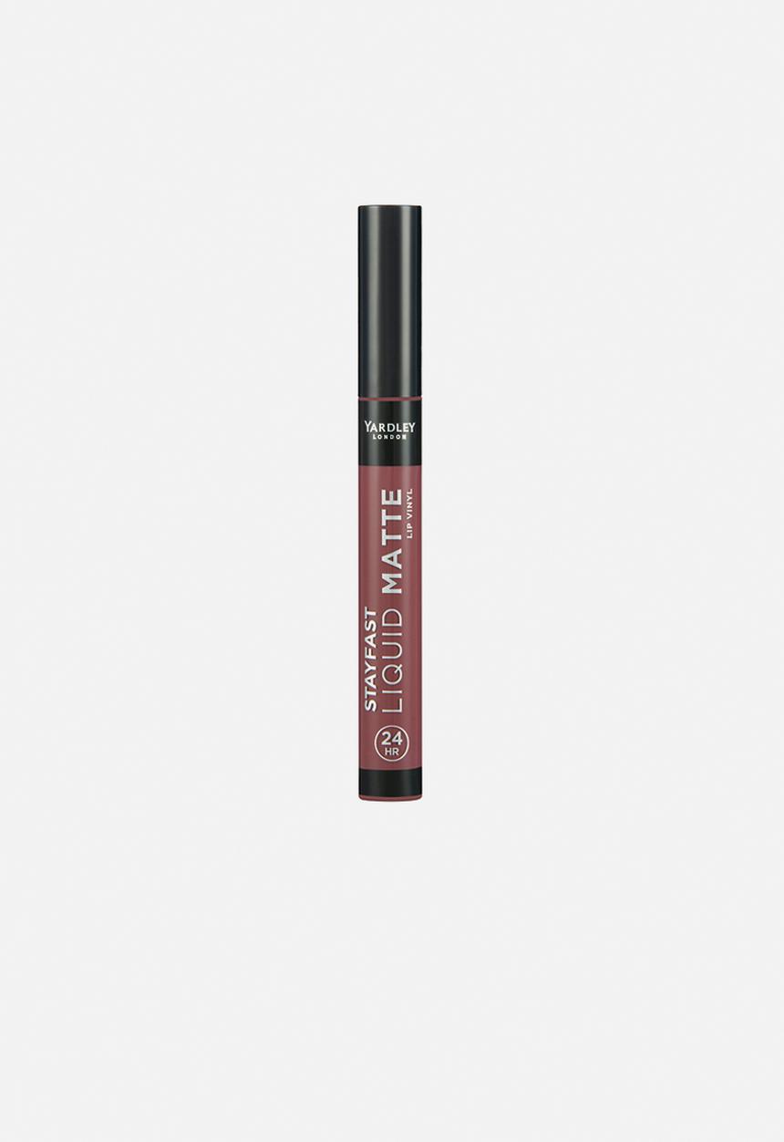 Yardley London - Stayfast Liquid Matte Vinyl Lipstick - Nude Honey