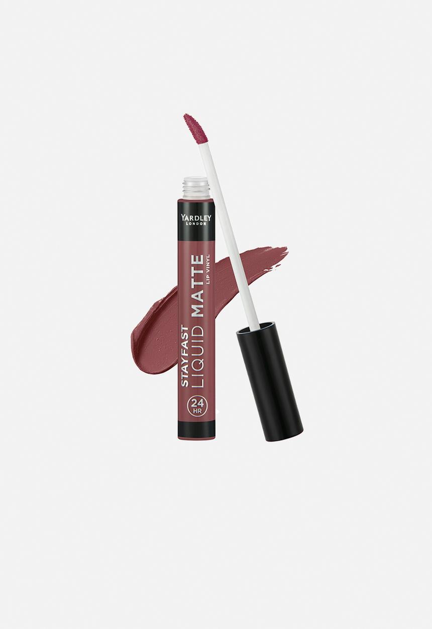 Yardley London - Stayfast Liquid Matte Vinyl Lipstick - Nude Honey