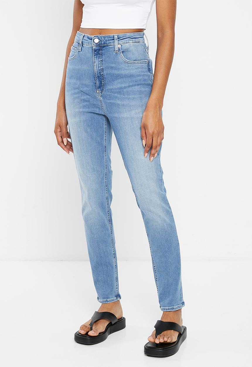 Calvin Klein - High rise skinny - denim blue