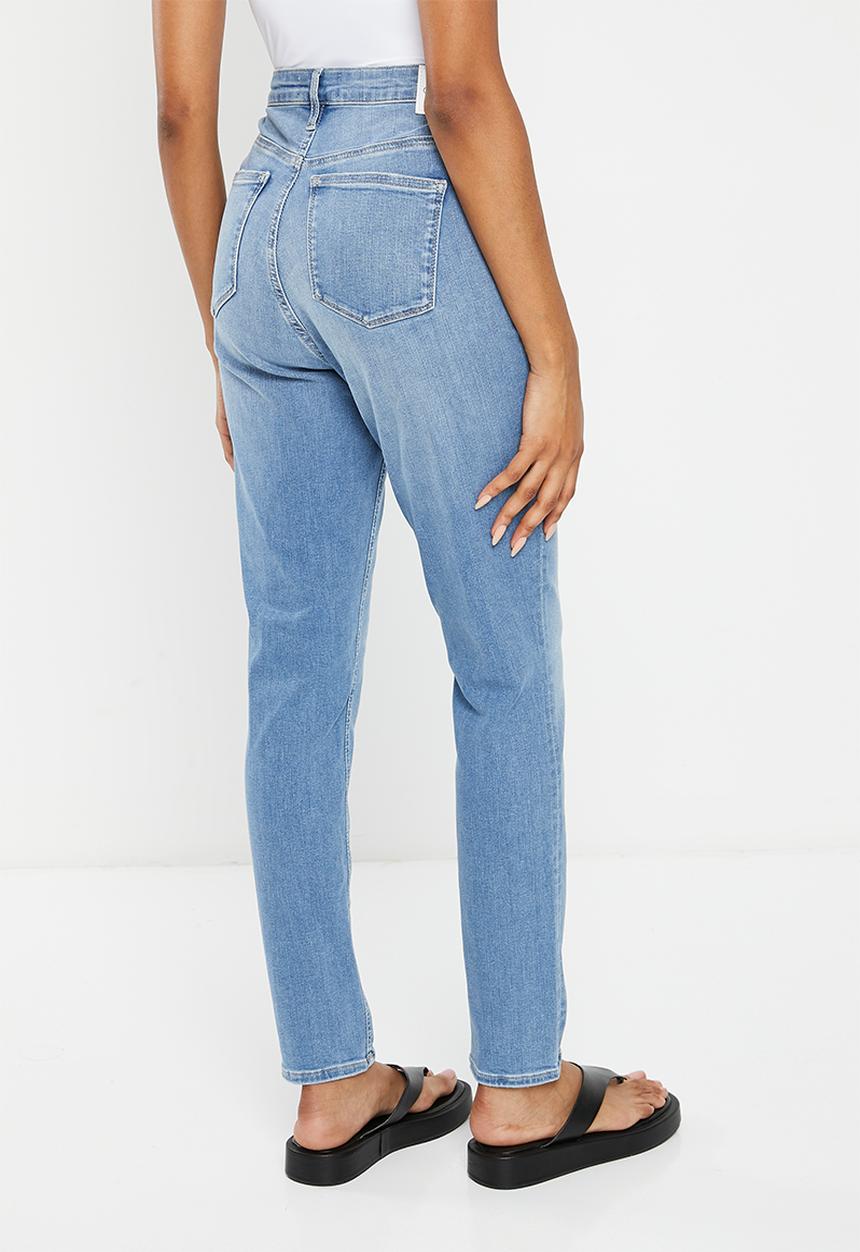 Calvin Klein - High rise skinny - denim blue