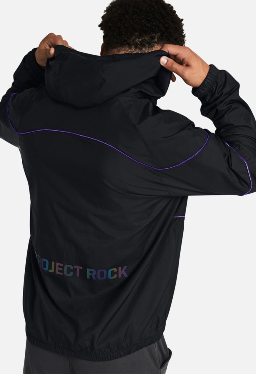 Under Armour - UA Project Rock anorak jacket - black
