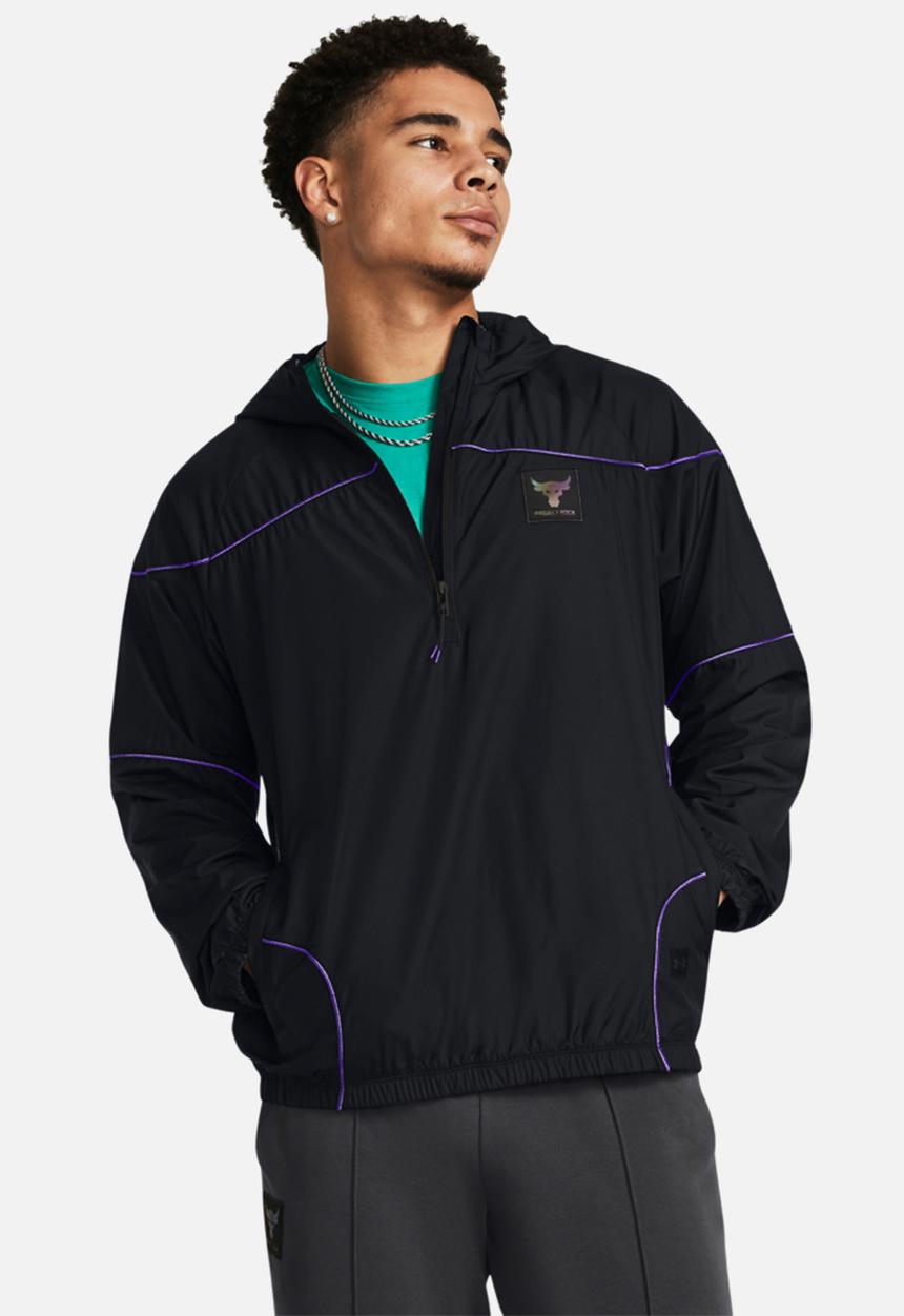 Under Armour - UA Project Rock anorak jacket - black