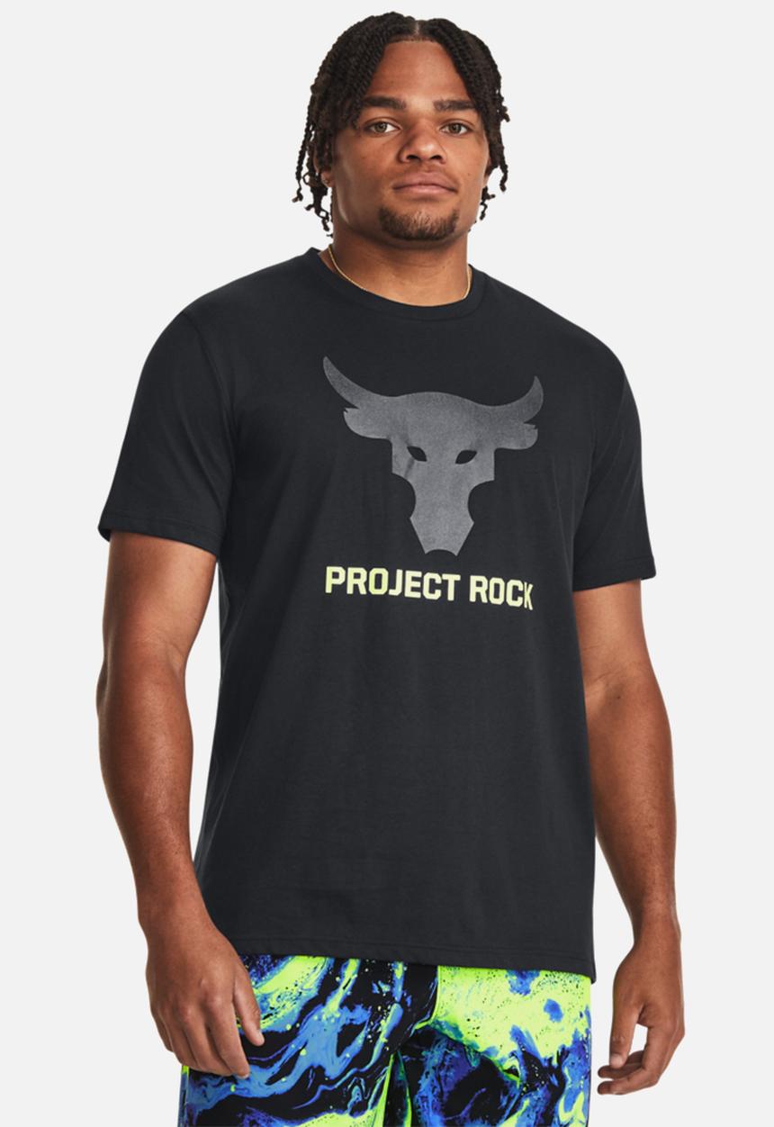 Under Armour - UA Project Rock brahma bull short sleeve - black