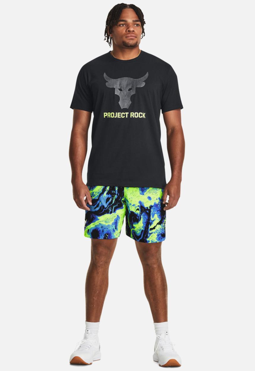 Under Armour - UA Project Rock brahma bull short sleeve - black