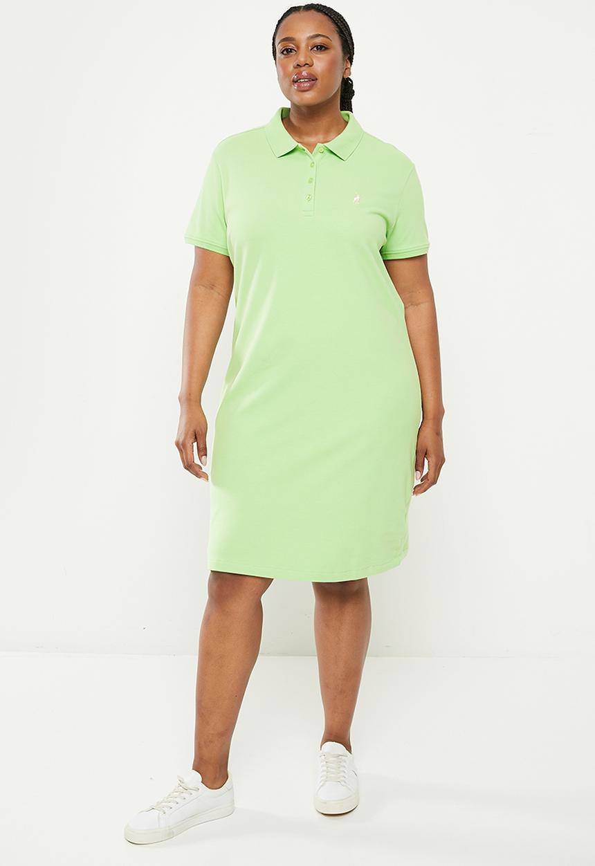 POLO - Plus Kathy Golfer Dress - Green
