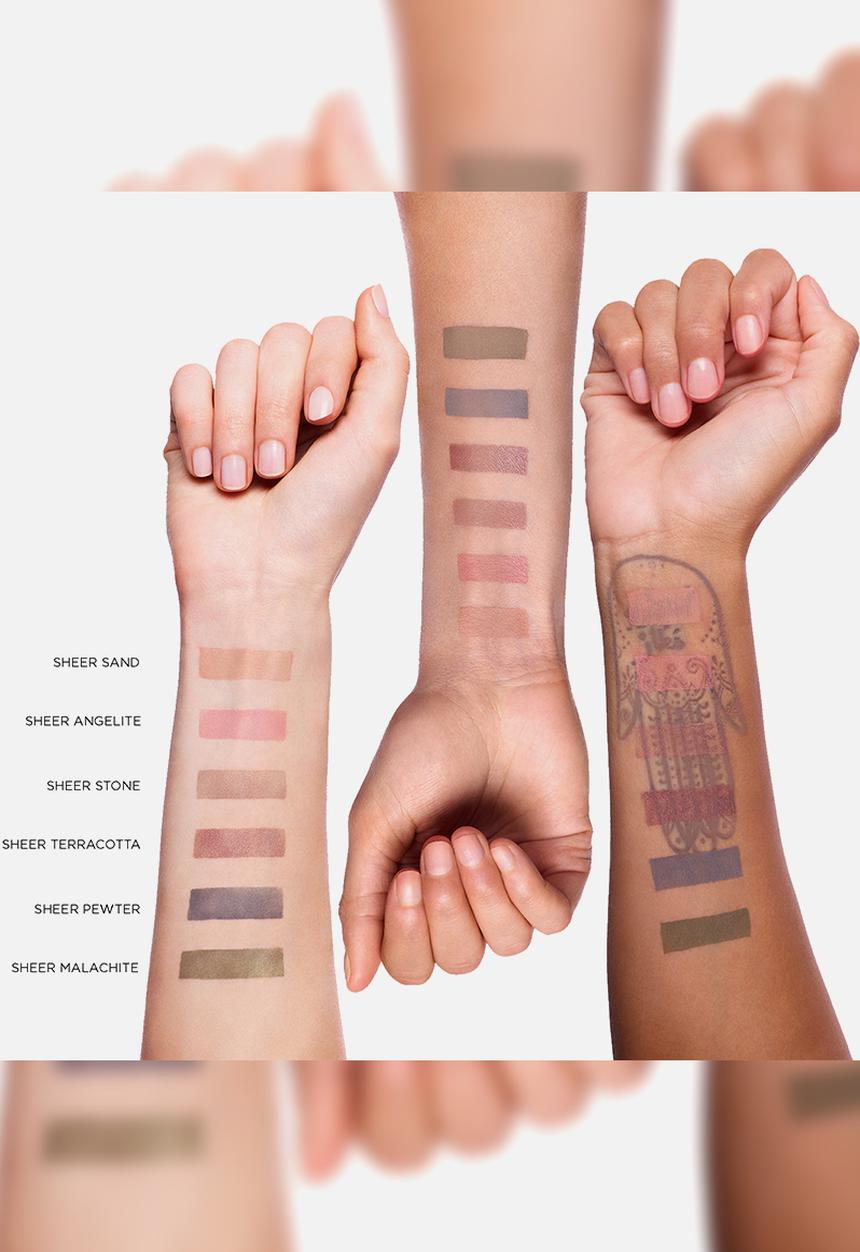 Stila - Suede Shade Liquid Eye Shadow Sheer Nudes - Sheer Terracotta