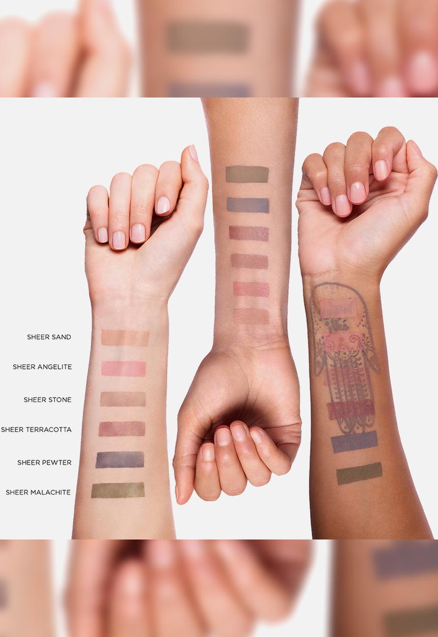 Stila - Suede Shade Liquid Eye Shadow Sheer Nudes - Sheer Sand