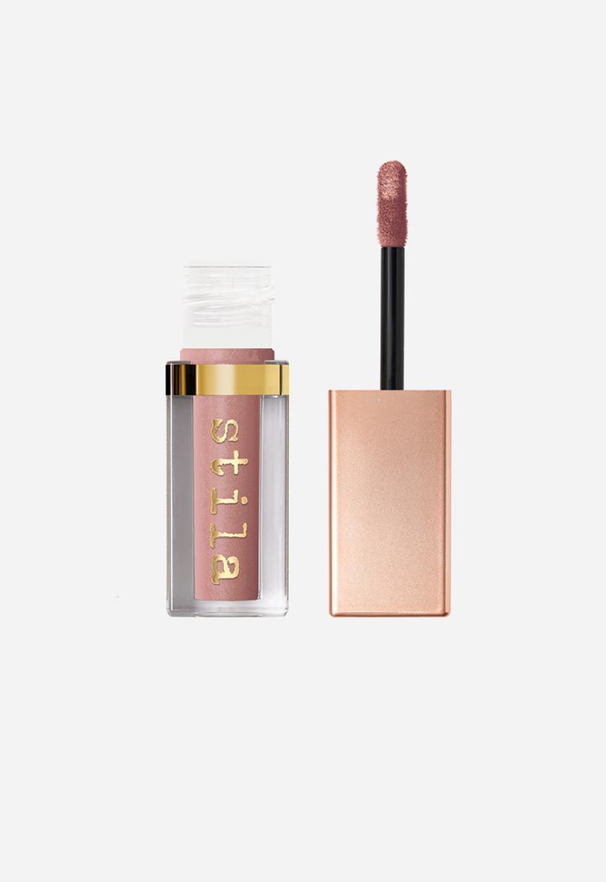Stila - Suede Shade Liquid Eye Shadow Sheer Nudes - Sheer Angelite