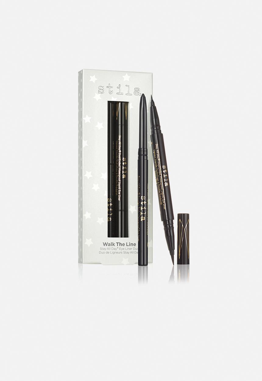 Stila - Walk The Line Stay All Day Smudge Stick/Dual-Ended Liquid Eye Liner Set