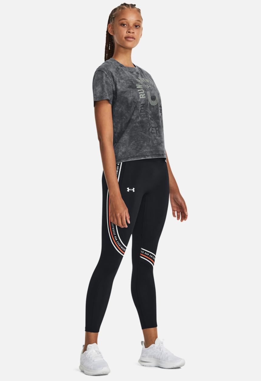 Under Armour - Ua run everywhere graphic short sleeve - black/reflective