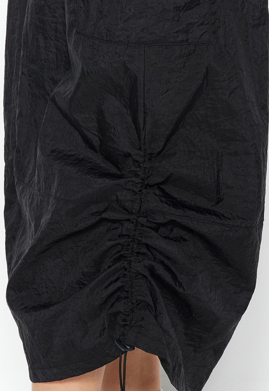 Trendyol - Parachute skirt - black