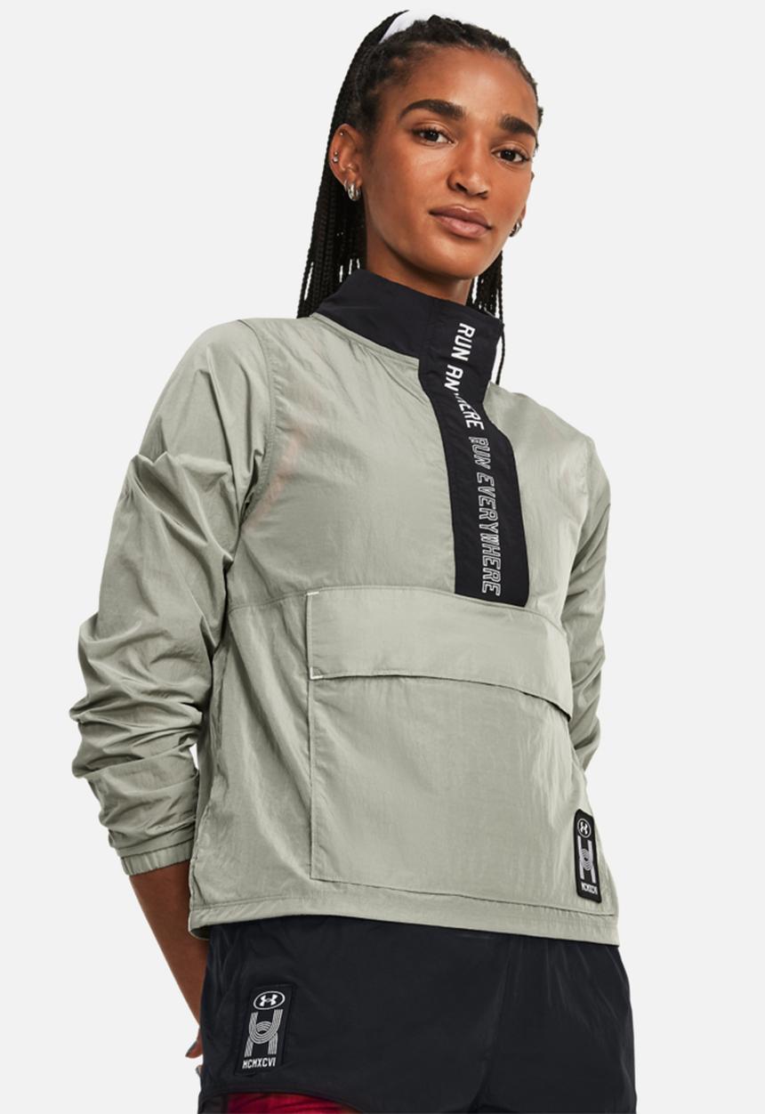 Under Armour - Ua run everywhere layer - grove green/black/reflective