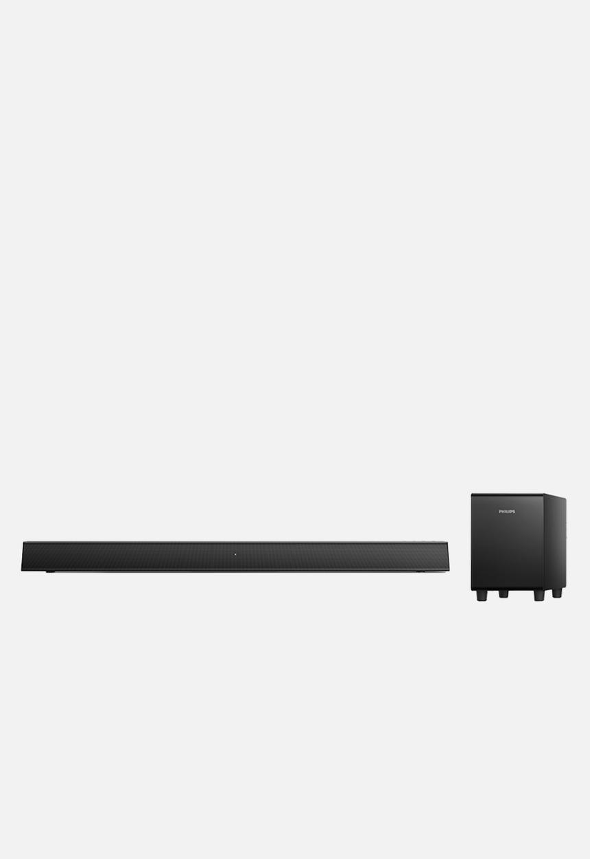 DNUPhillips -  2.1 Soundbar with wireless subwoofer - black