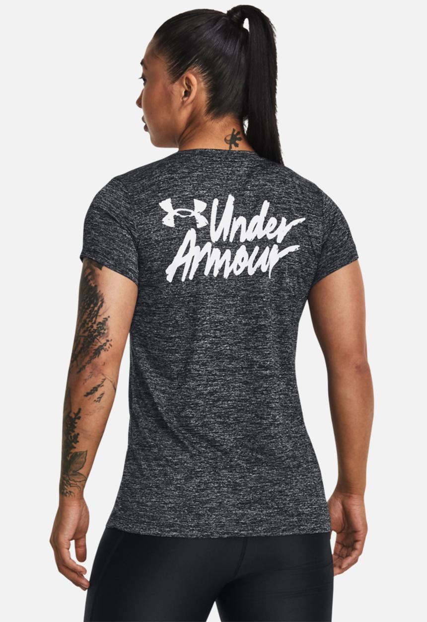 Under Armour - Tech twist graphic short sleeve - black/white
