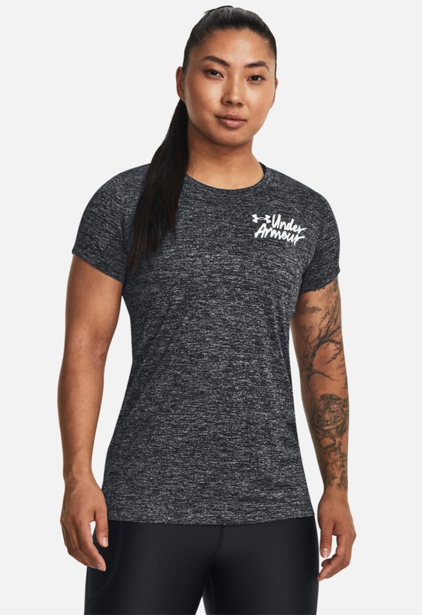 Under Armour - Tech twist graphic short sleeve - black/white