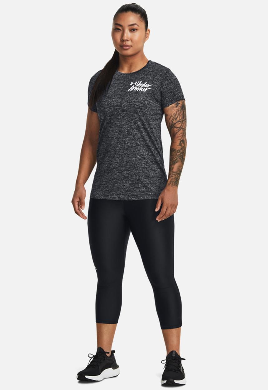 Under Armour - Tech twist graphic short sleeve - black/white
