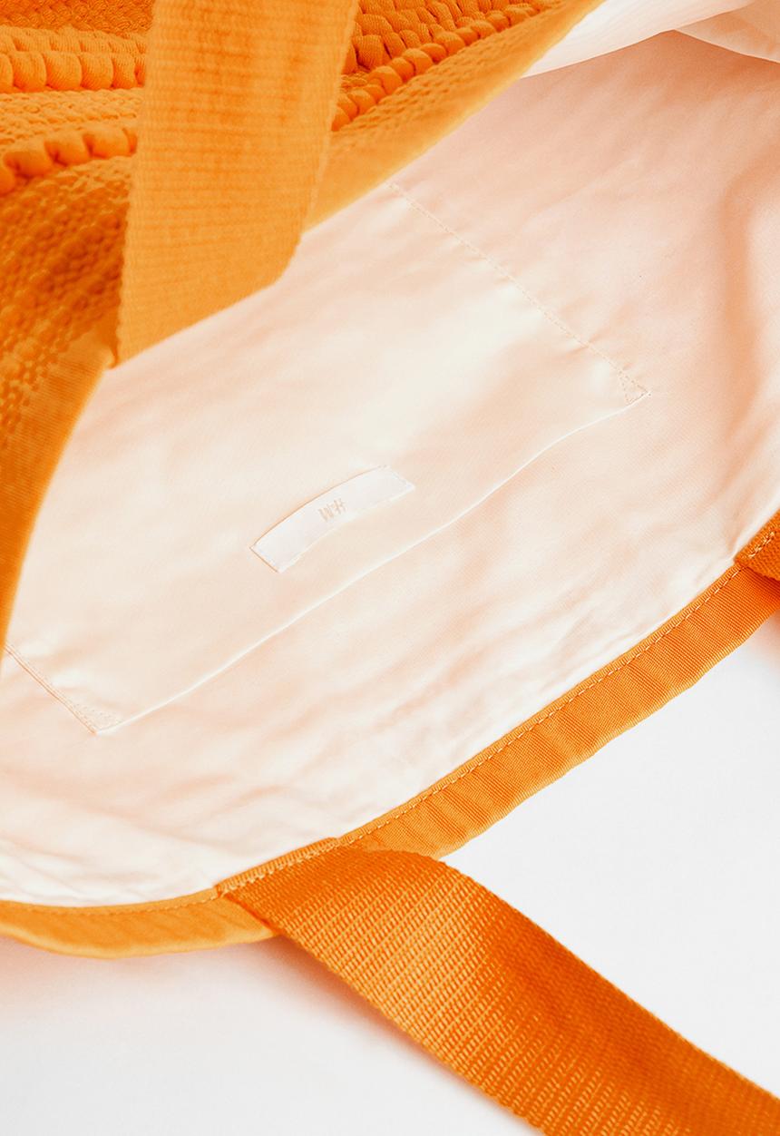 H&M - Fringed shopper - orange