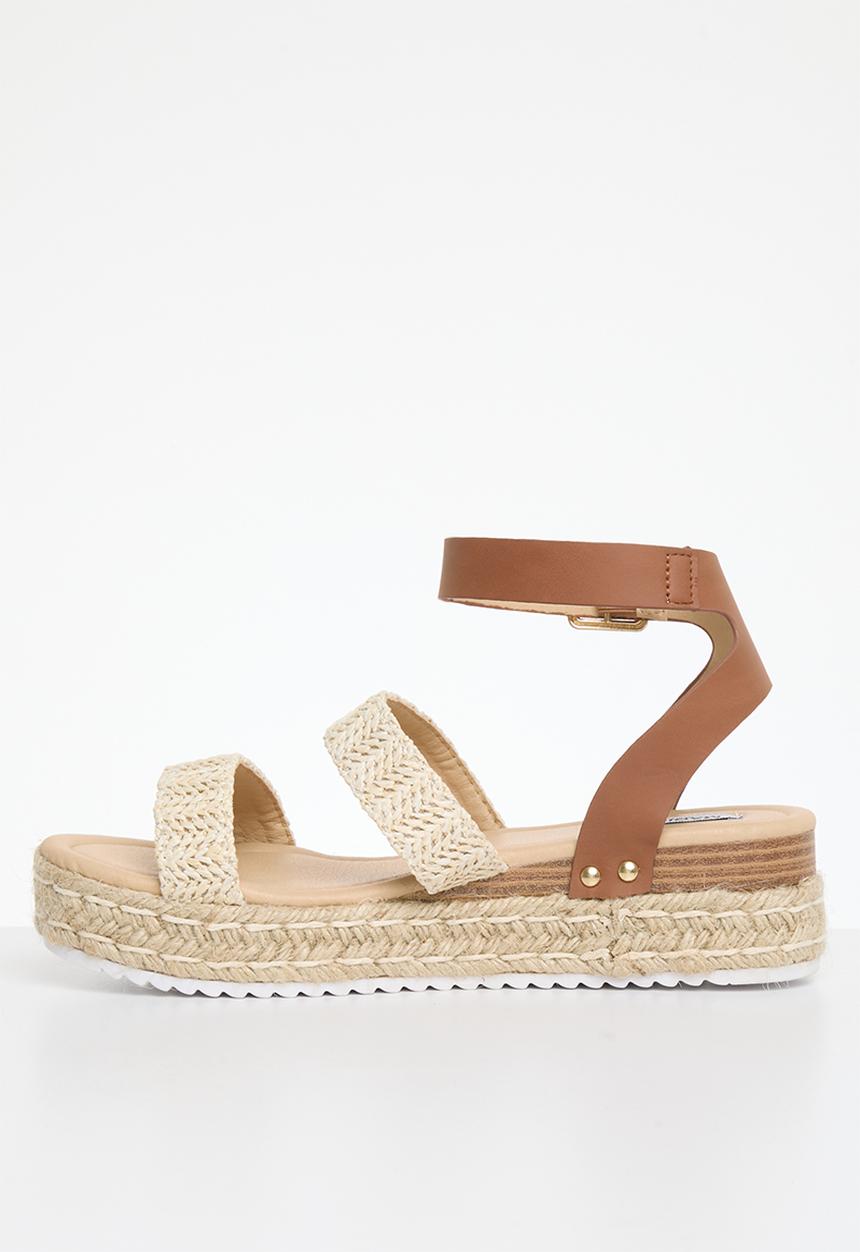 Madison® - Cassie ankle tie espadrille - natural