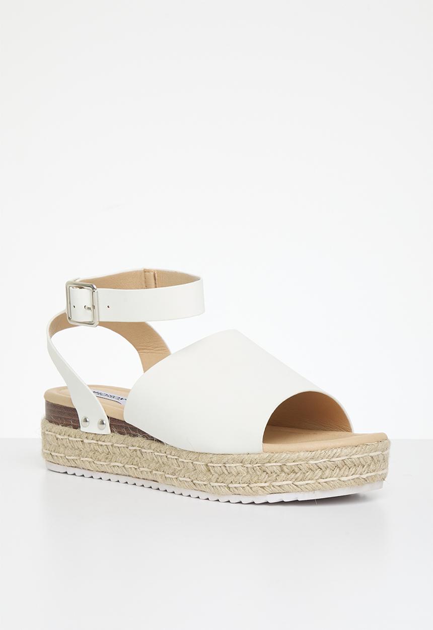 Madison® - Catherine ankle tie sandal - white
