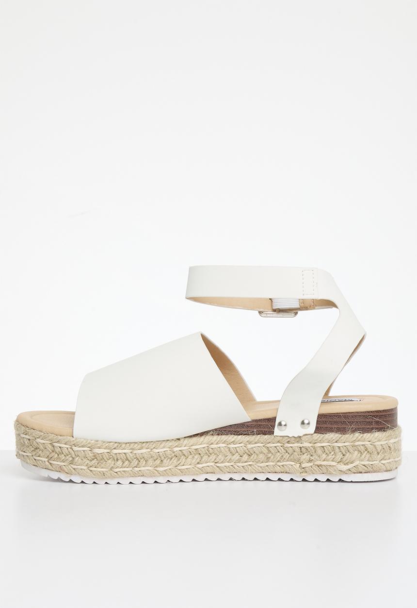 Madison® - Catherine ankle tie sandal - white