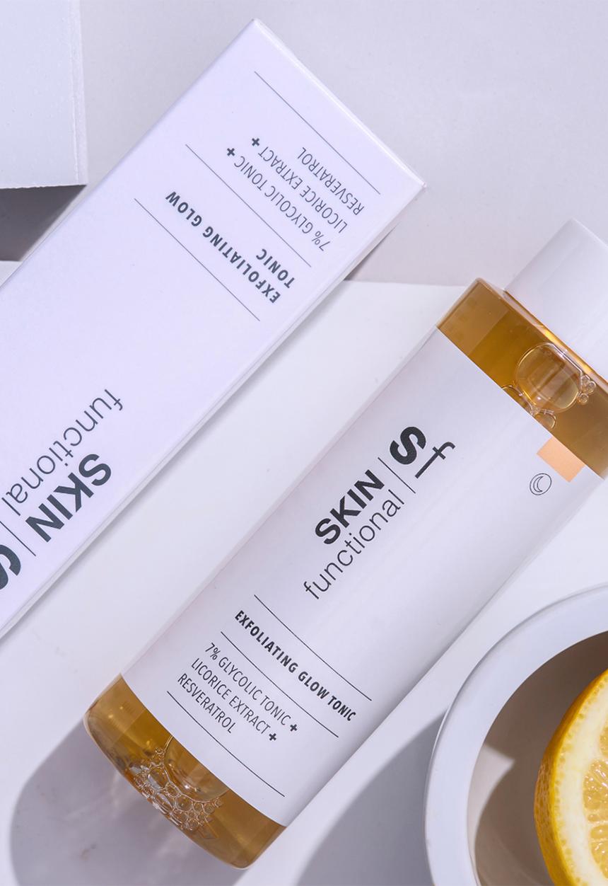 SKIN functional - 7% Glycolic Acid + 2% Resveratrol + Liquorice Extract Exfoliating Glow