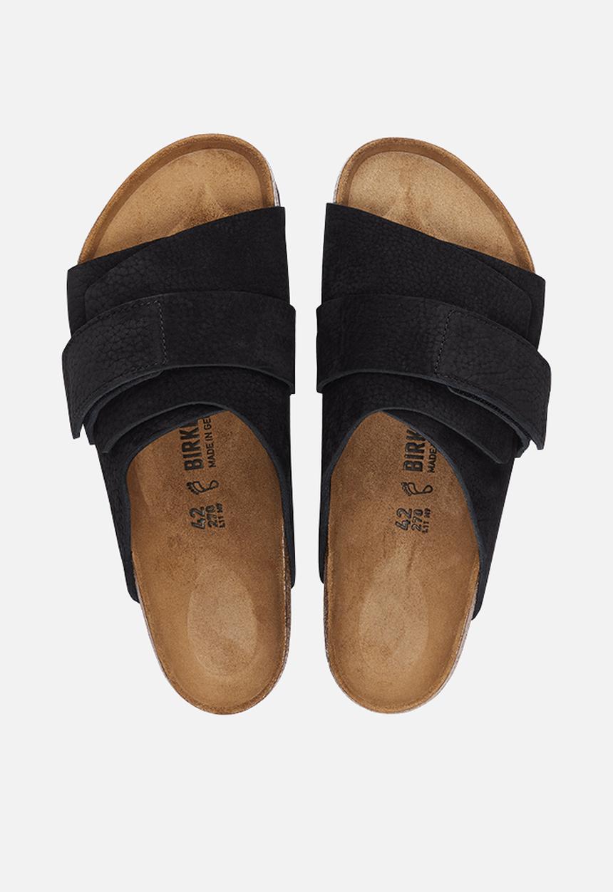 Birkenstock - Kyoto nubuk leather regular - desert buck black