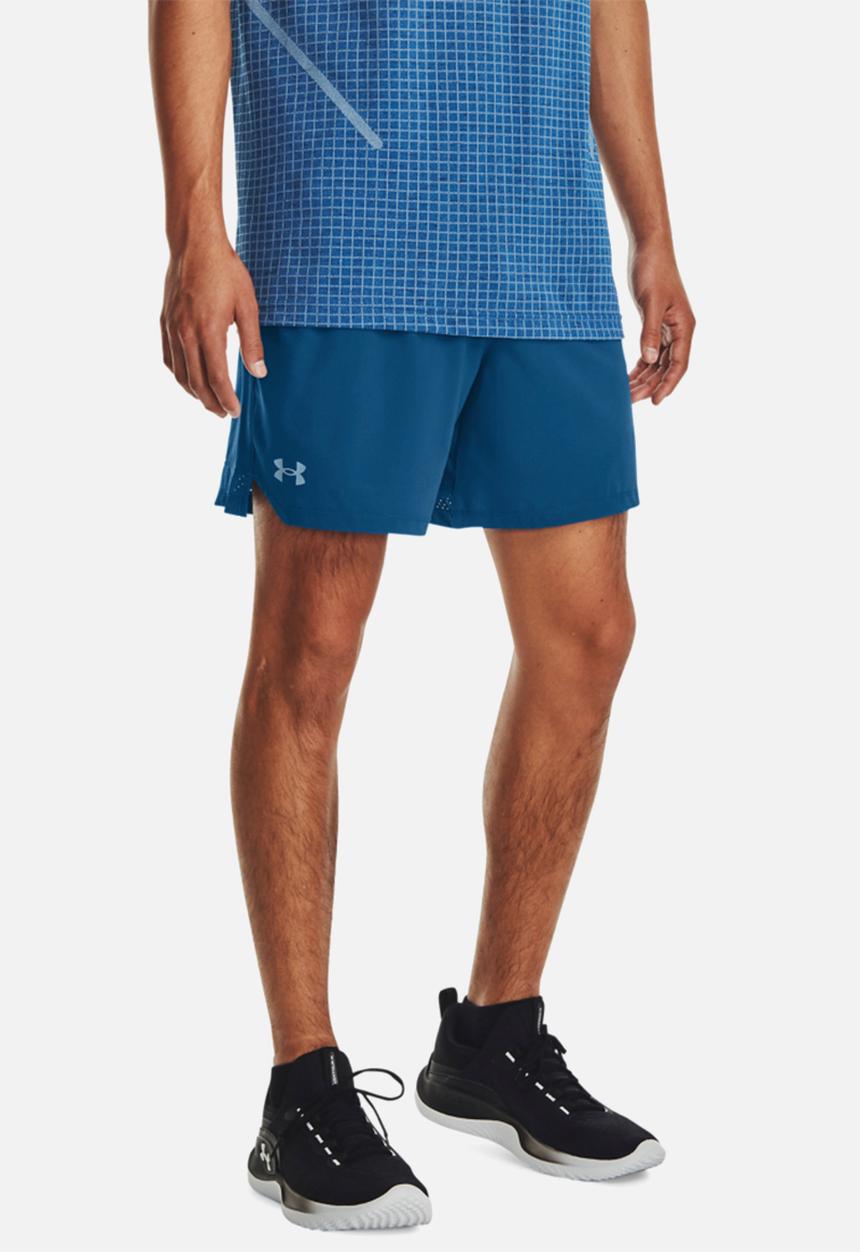 Under Armour - Ua vanish woven 6in shorts - varsity blue/blizzard