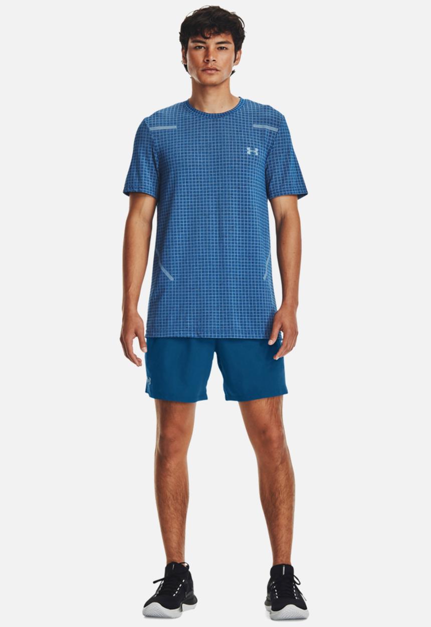 Under Armour - Ua vanish woven 6in shorts - varsity blue/blizzard