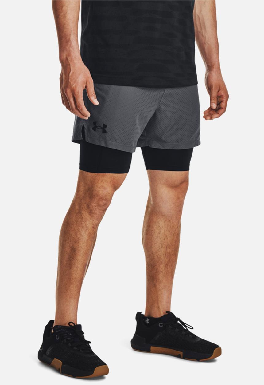 Under Armour - Ua vanish wvn 2in1 vent sts - pitch gray/black