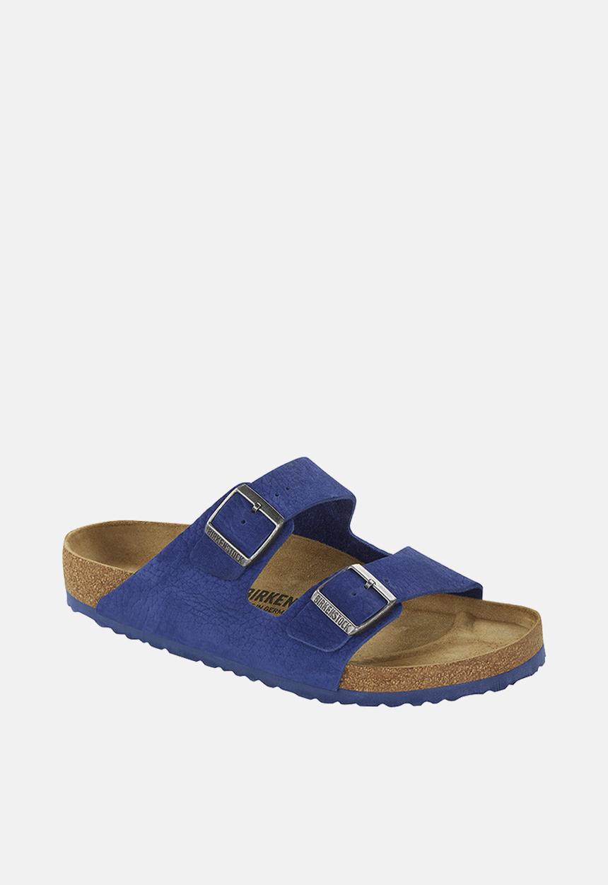 Birkenstock - Arizona nubuk leather regular - desert buck indigo blue
