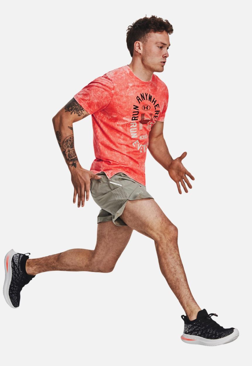 Under Armour - Ua run everywhere tee - beta/reflective