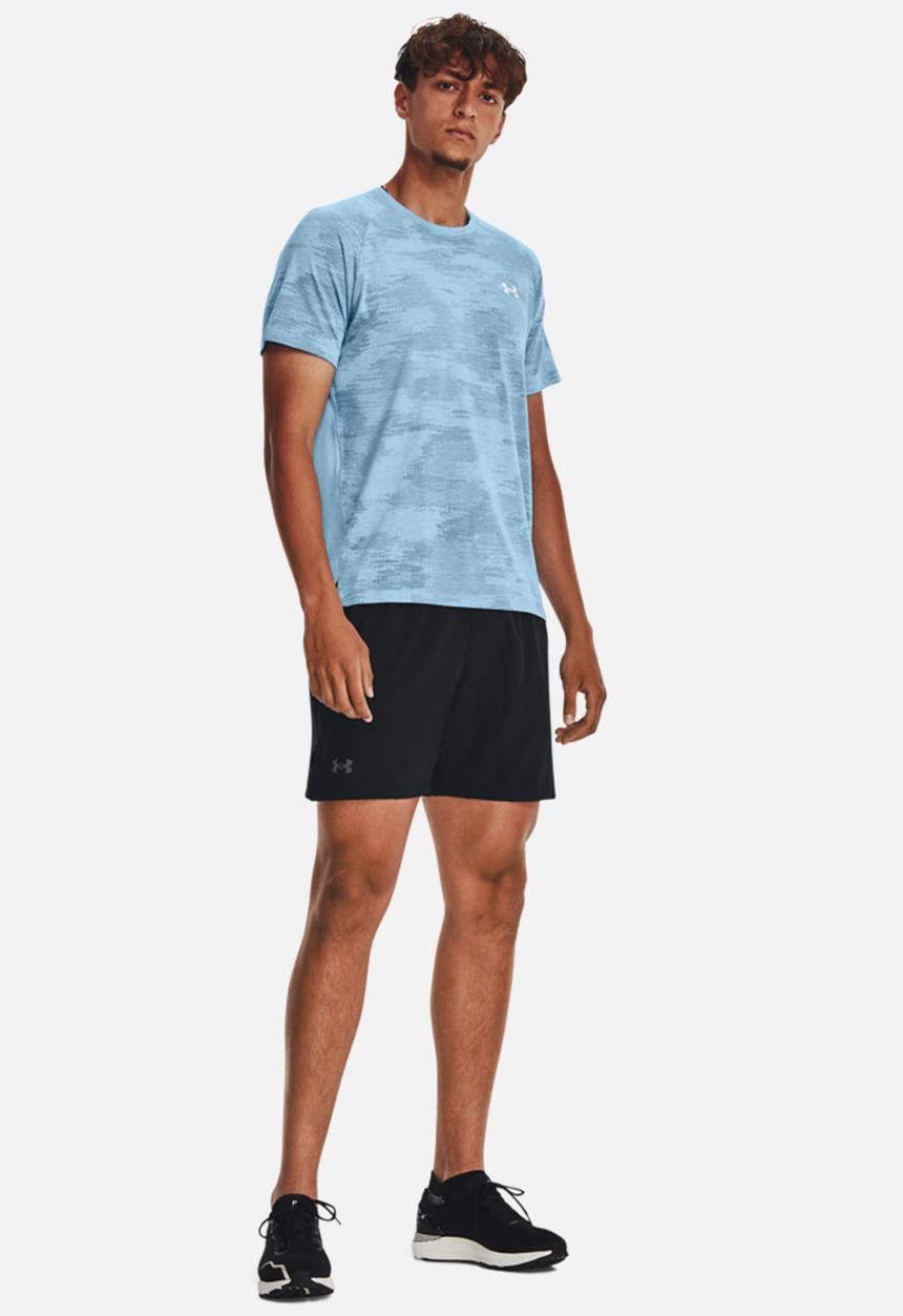 Under Armour - Ua streaker speedcamo short sleeve - blue/reflective