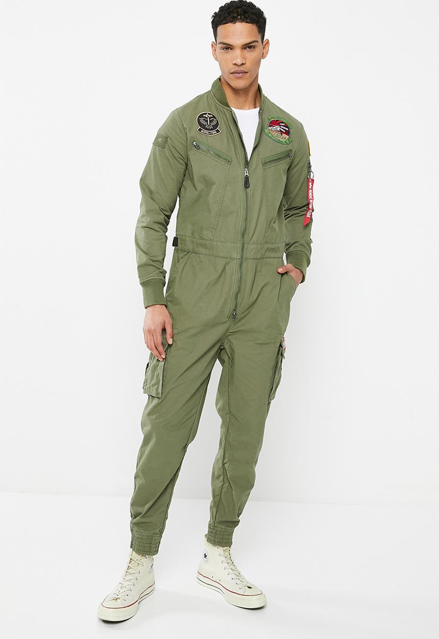 Alpha Industries - Ai cotton flightsuit - sage