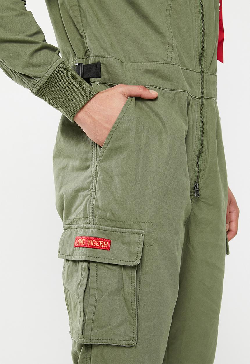 Alpha Industries - Ai cotton flightsuit - sage