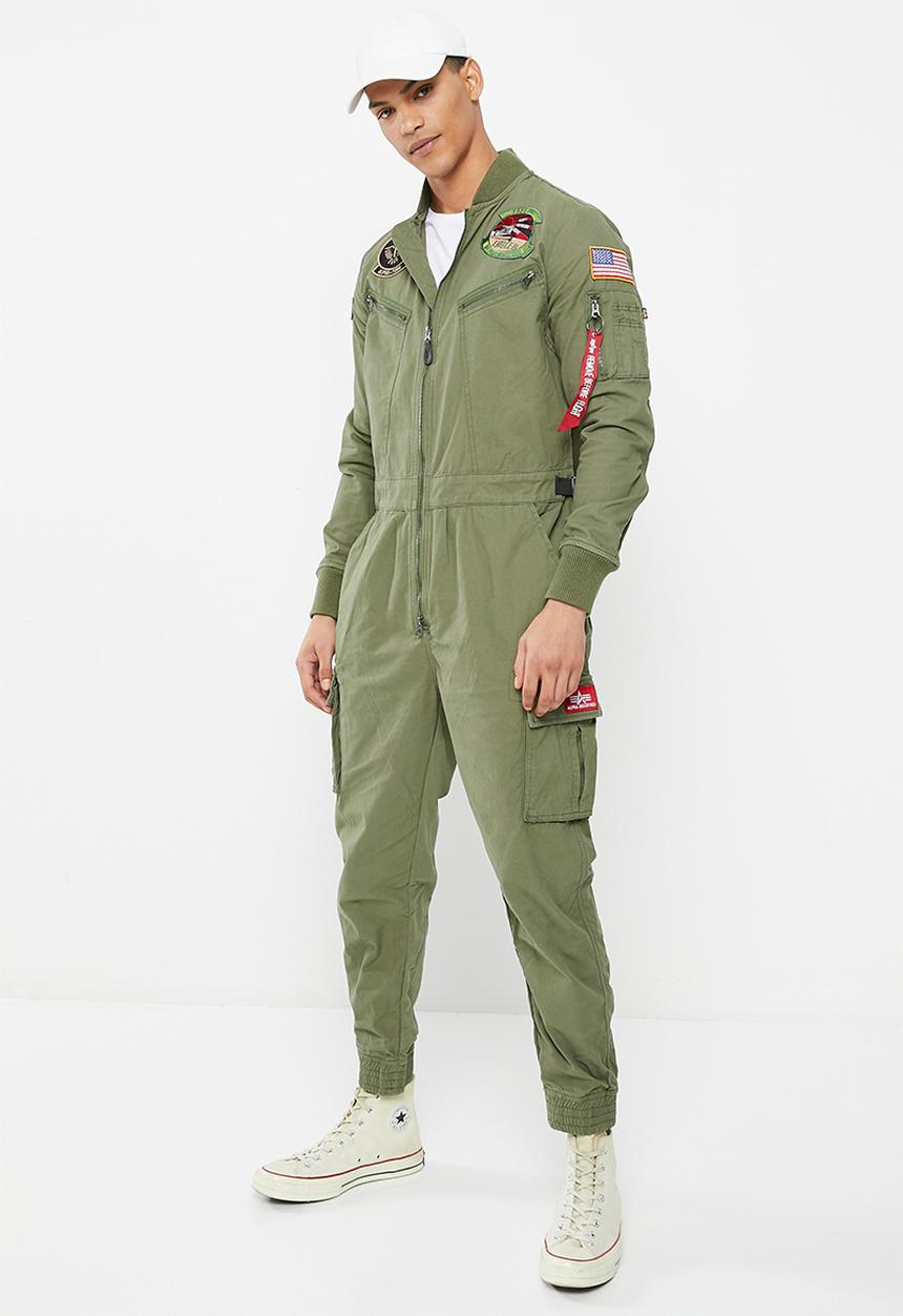 Alpha Industries - Ai cotton flightsuit - sage
