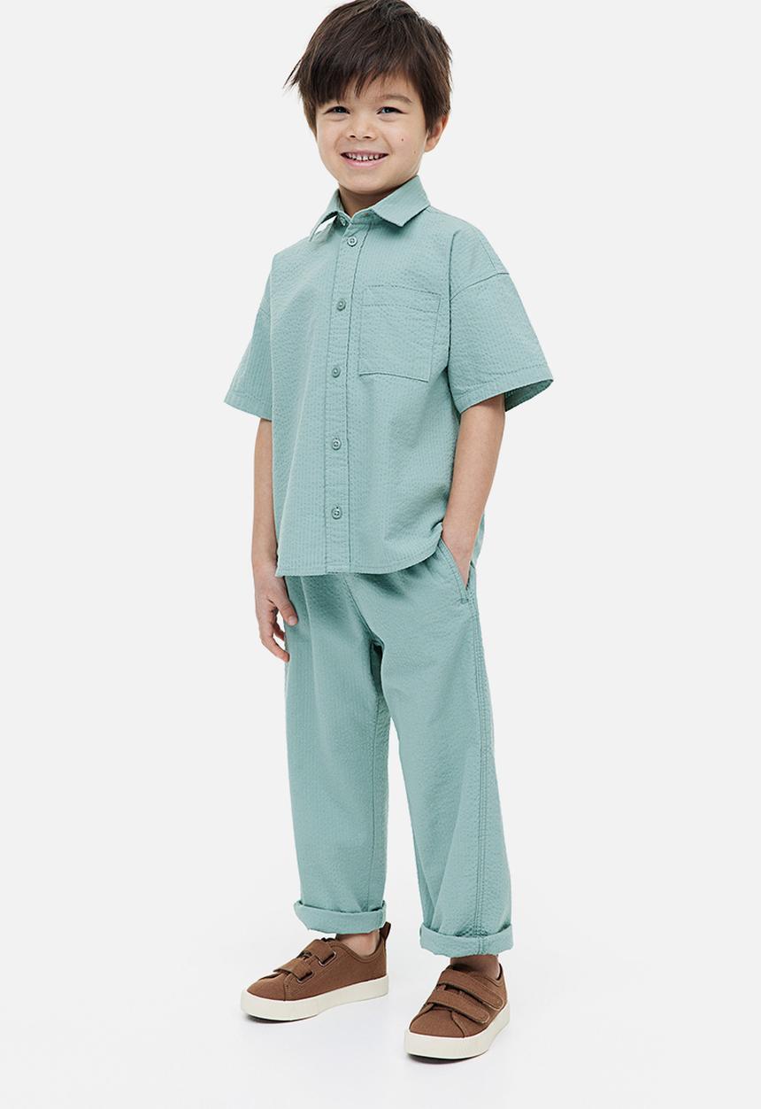 H&M - Loose fit joggers - green