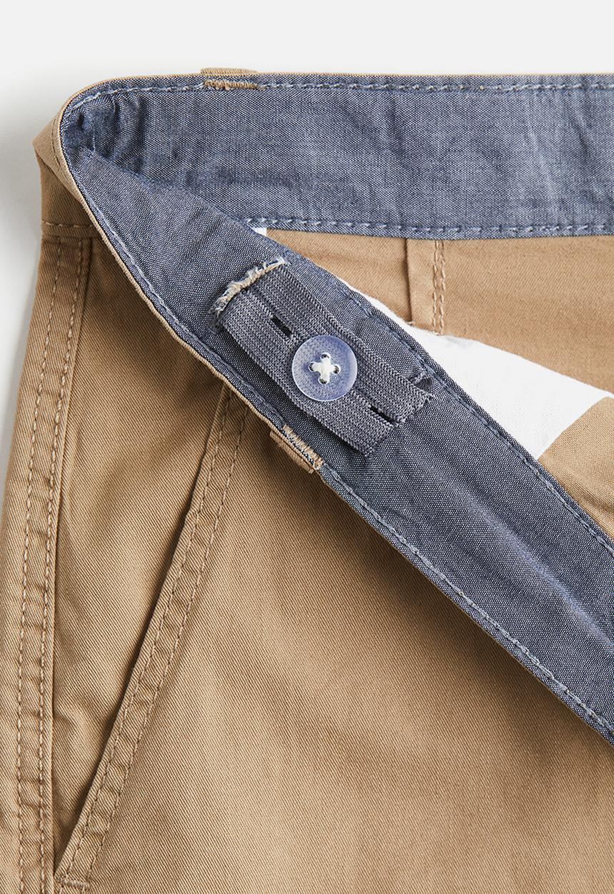 H&M - Cotton chino shorts - beige