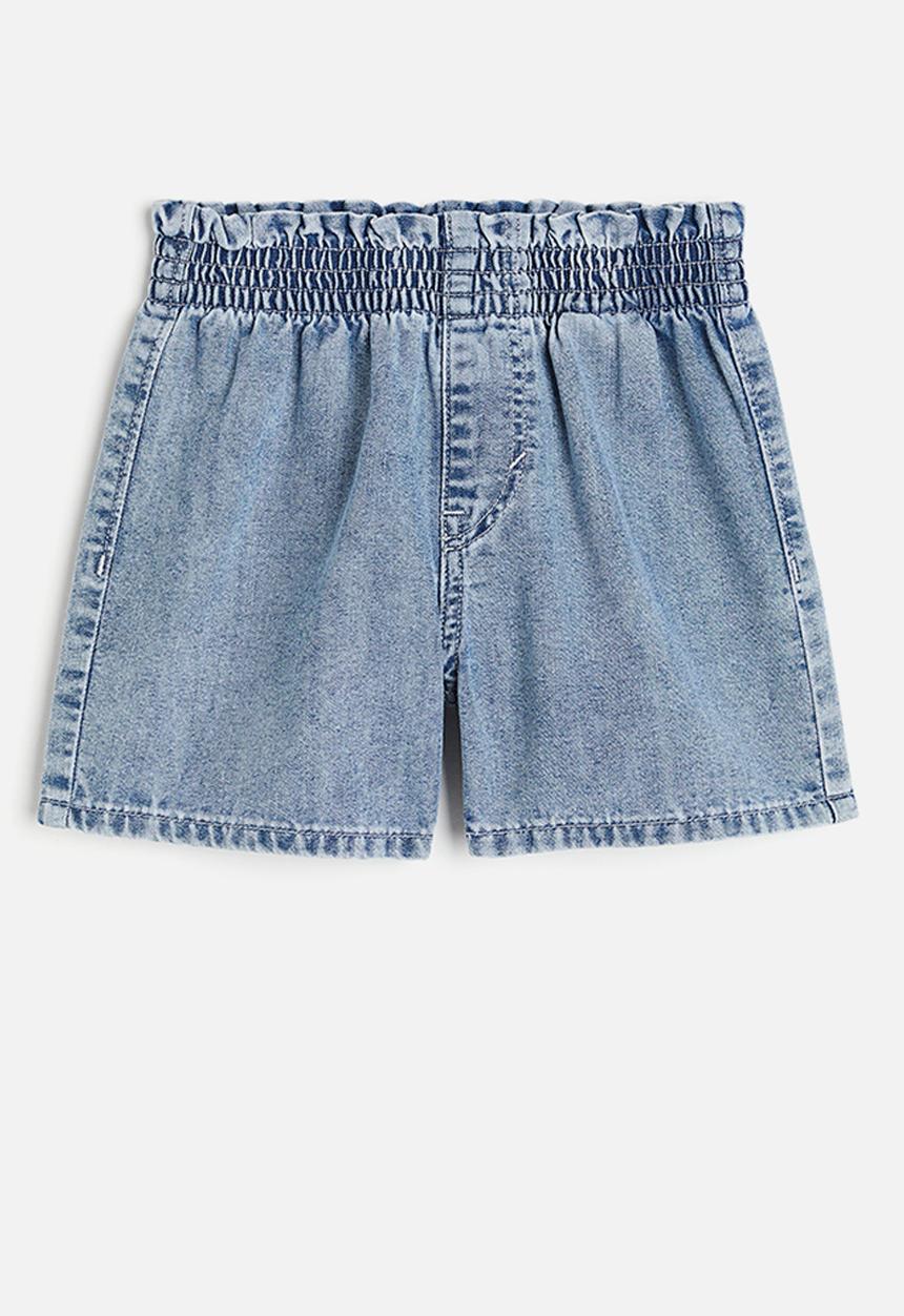 H&M - Loose fit denim shorts - blue