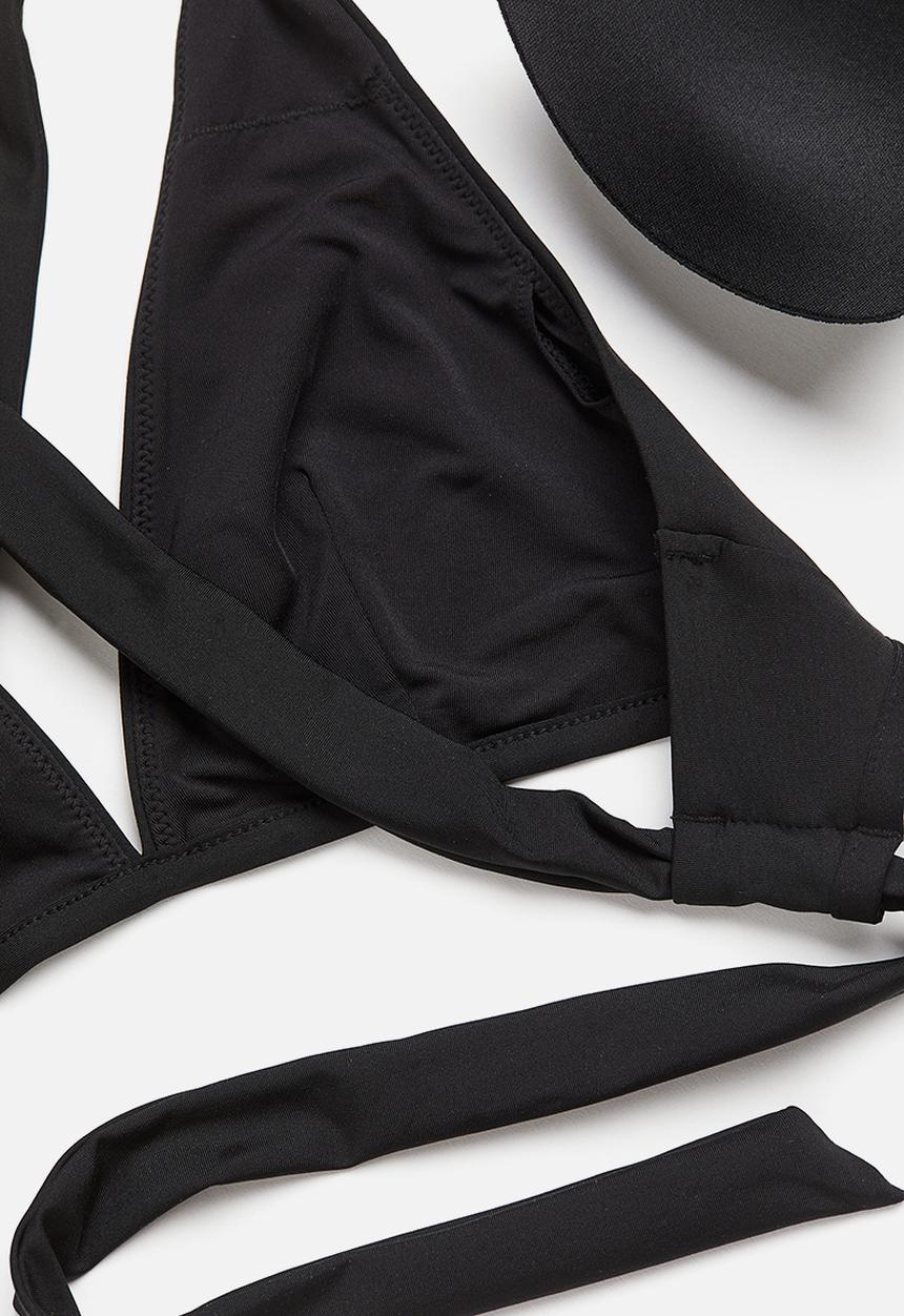 H&M - Padded bikini top - black