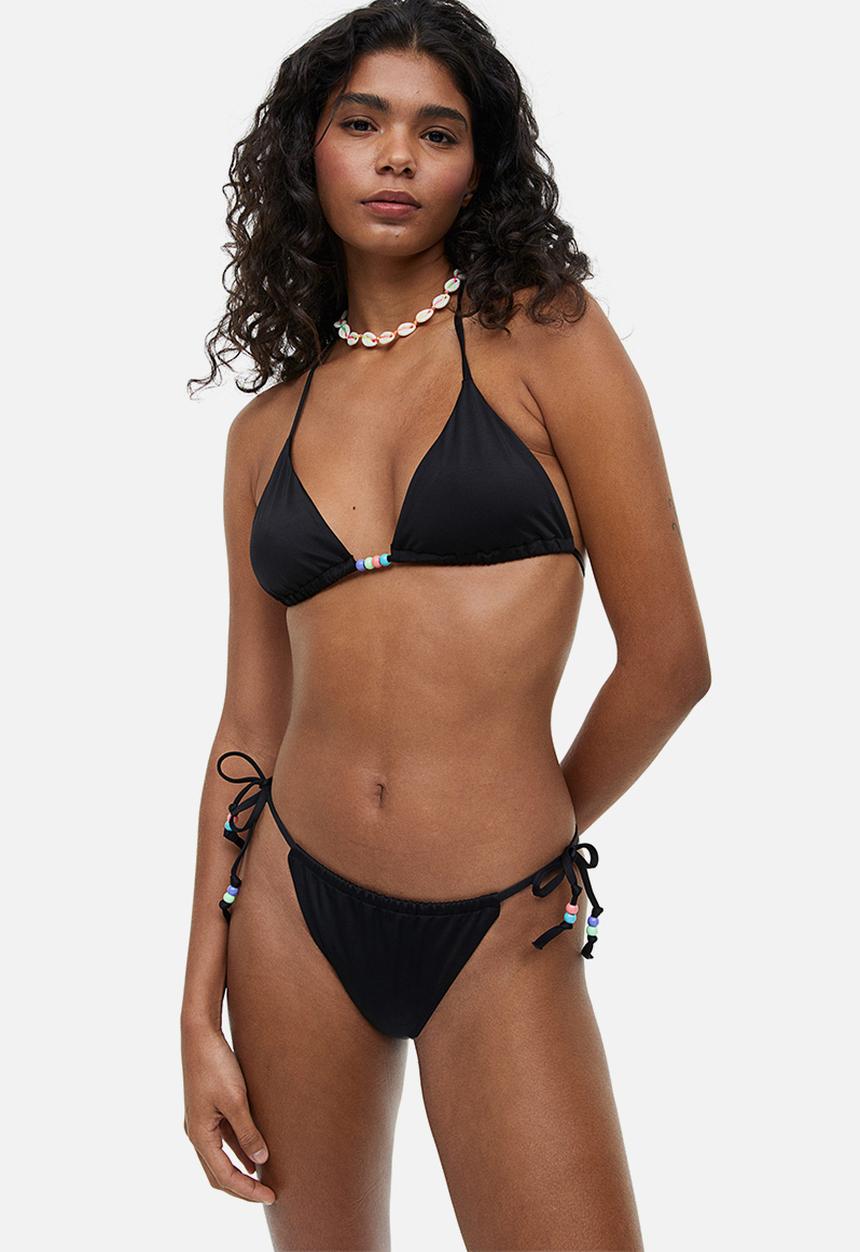 H&M - Brazilian bikini bottoms - black