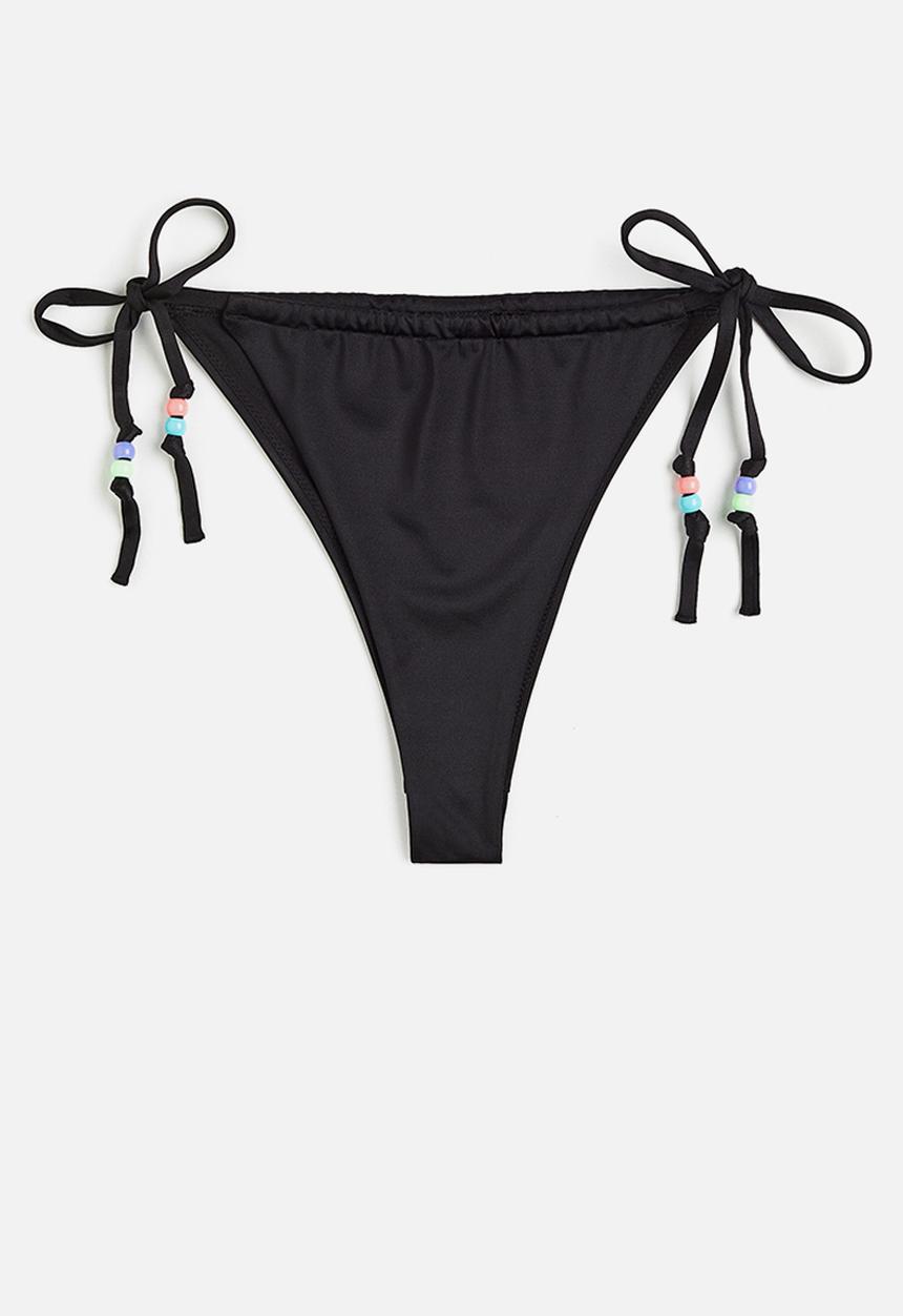 H&M - Brazilian bikini bottoms - black