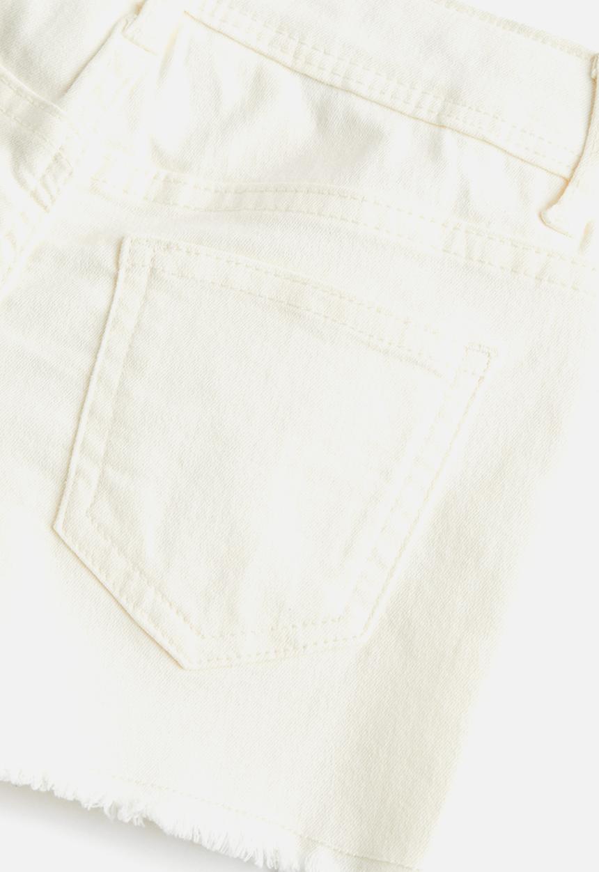 H&M - Twill shorts - white