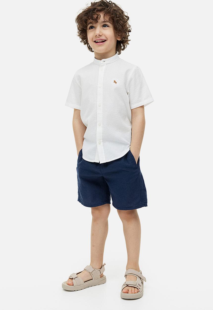 H&M - Pull-on shorts - navy blue