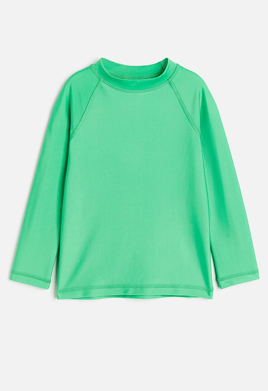H&M - Upf 50 swim top - green