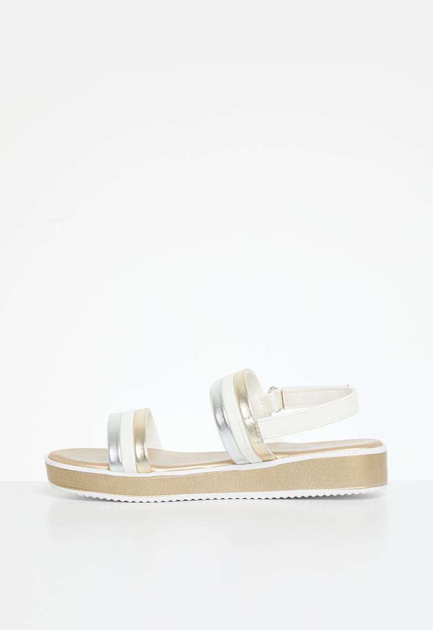 Pierre Cardin - Kingsley girls sandal - gold & silver 
