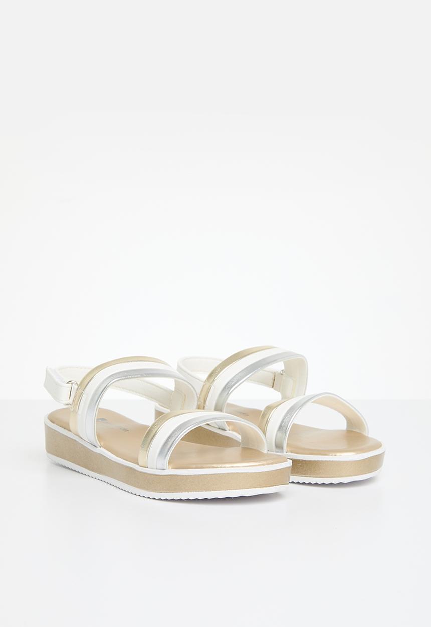 Pierre Cardin - Kingsley girls sandal - gold & silver 