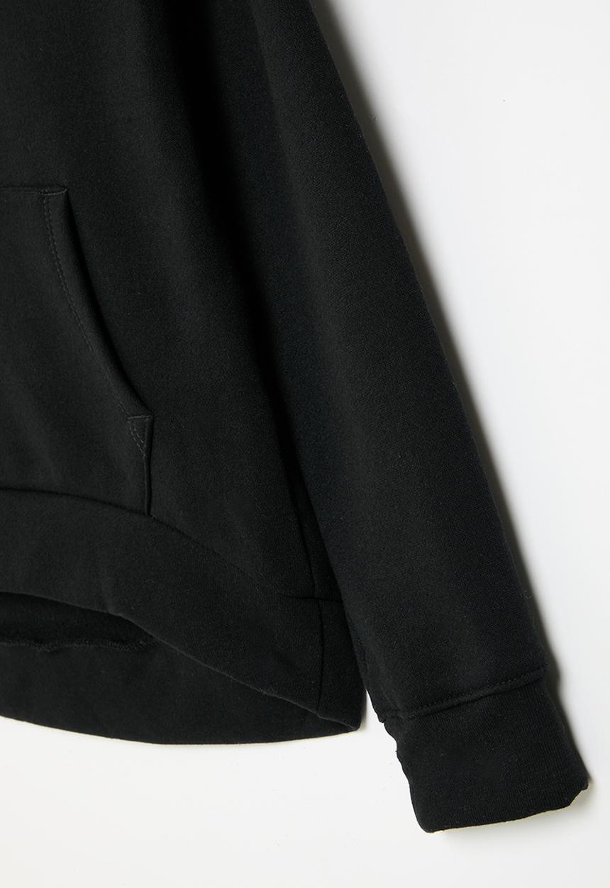 Nike - Nkg club fleece high low po - black