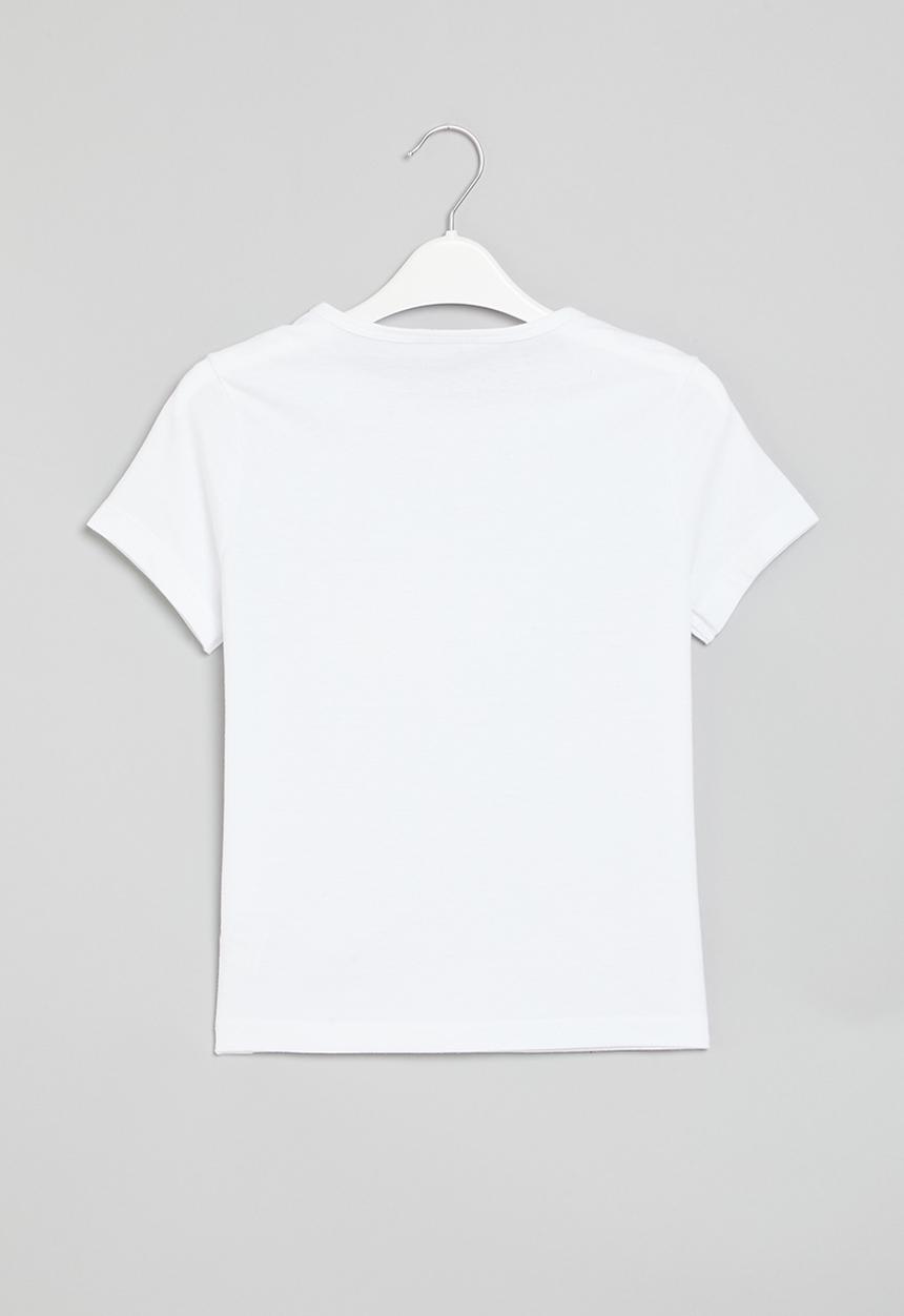 FILA - Harlow short sleeve tee - white & sage