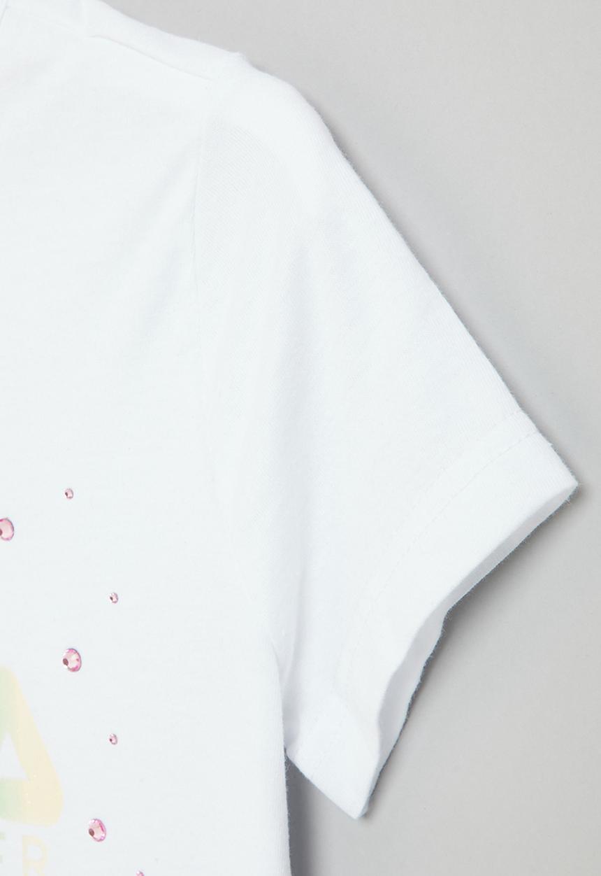 FILA - Harlow short sleeve tee - white & sage