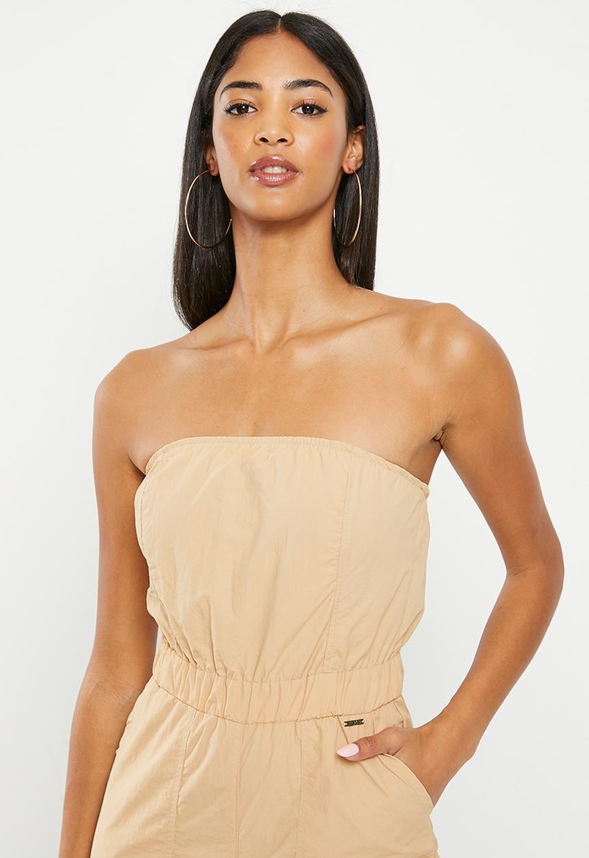 SISSY BOY - Cargo jumpsuit - stone
